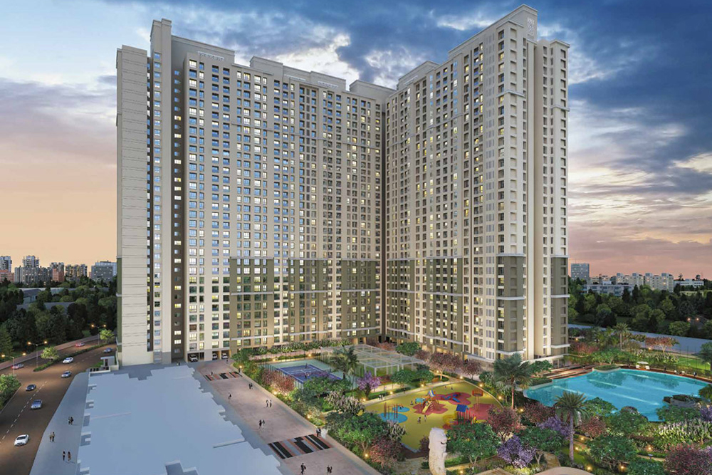 Dosti Pine 2 BHK Flats in Thane