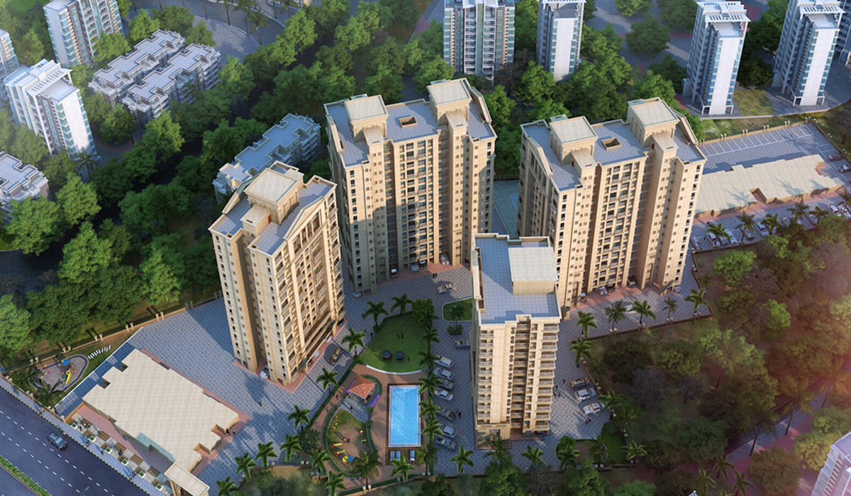 Squarefeet Group Regal Square Residential 1 2 BHK Flats in Bhiwandi Thane 