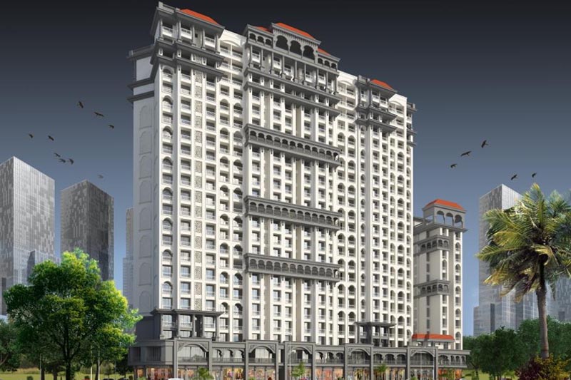 1, 2 & 3 BHK Royal Homes available Samrin Heritage by Samrin Group in Almeda Road, Panchpakhadi Thane